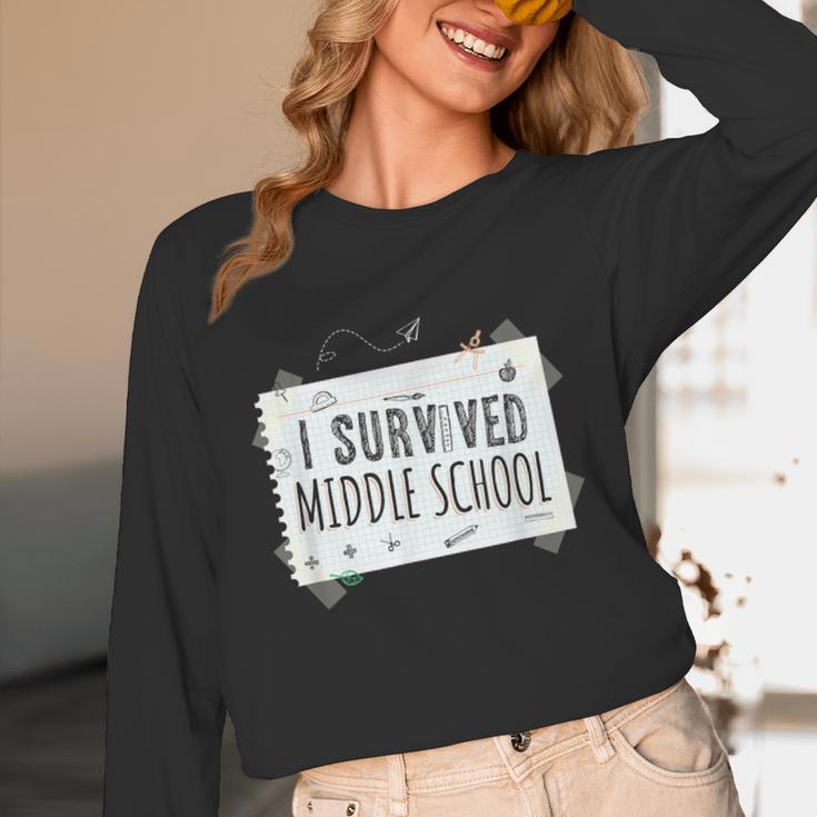 Middle School Graduation Shirts Graduate Grad Unisex Long Sleeve T-Shirt