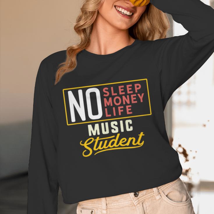 Music Major Student Shirt Graduation College Unisex Long Sleeve T-Shirt