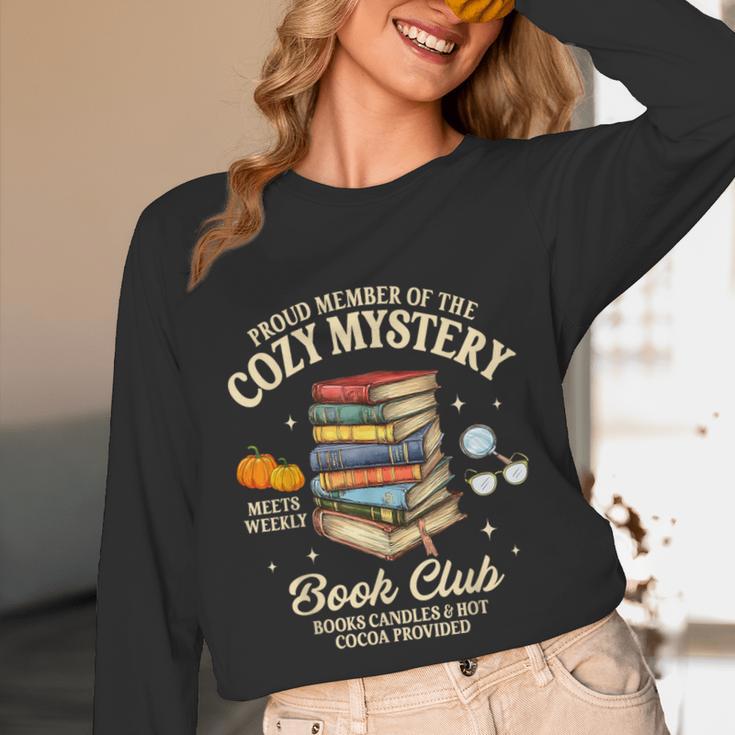 Mystery Book Reader Member Of The Cozy Mystery Book Club Unisex Long Sleeve T-Shirt