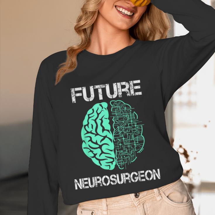 Neuro Surgeon Brain Student Graduation Future Neurosurgeon Unisex Long Sleeve T-Shirt
