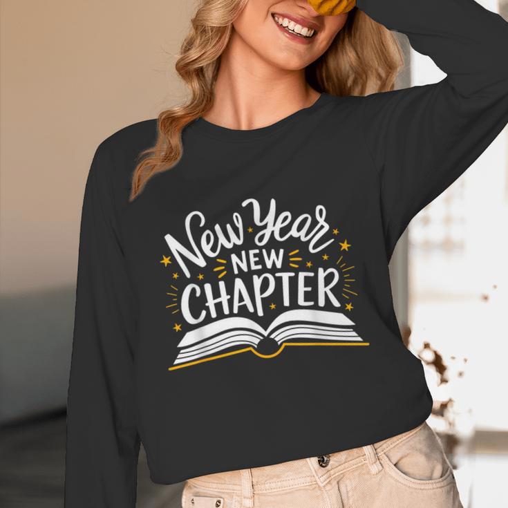 New Year New Chapter Happy New Year 2025 Book Unisex Long Sleeve T-Shirt New Year New Chapter Happy New Year 2025 Book Unisex Long Sleeve T-Shirt
