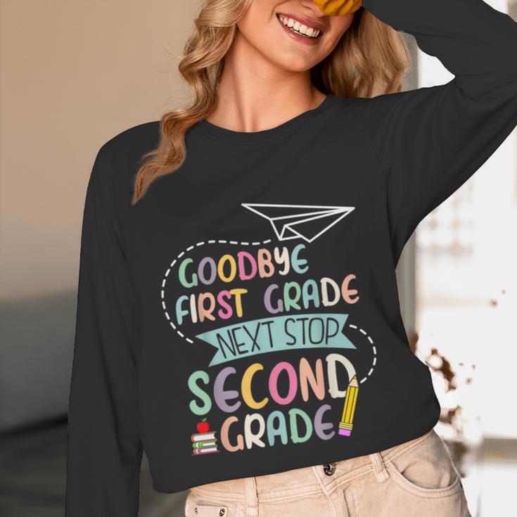Next Stop 2nd Grade 1st First Grade Graduation Last Day Unisex Long Sleeve T-Shirt