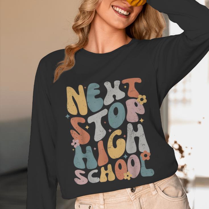 Next Stop High School Middle School Graduation Last Day Unisex Long Sleeve T-Shirt