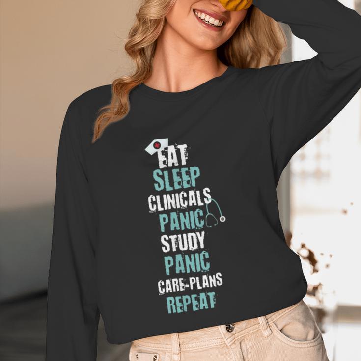 Nursing Student Nurse Life Graduation Shirt Unisex Long Sleeve T-Shirt