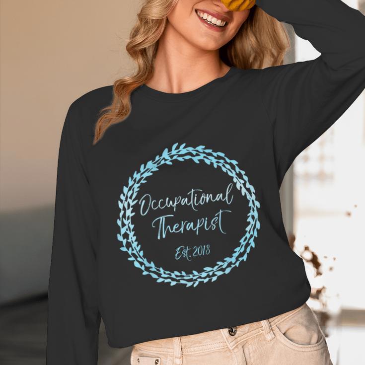 Occupational Therapy Grad School Graduation Therapist Unisex Long Sleeve T-Shirt