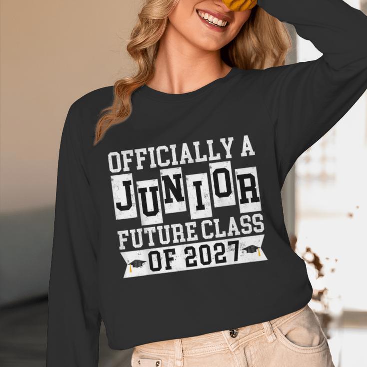 Officially a Junior Future Class Of 2027 Senior Graduation Unisex Long Sleeve T-Shirt