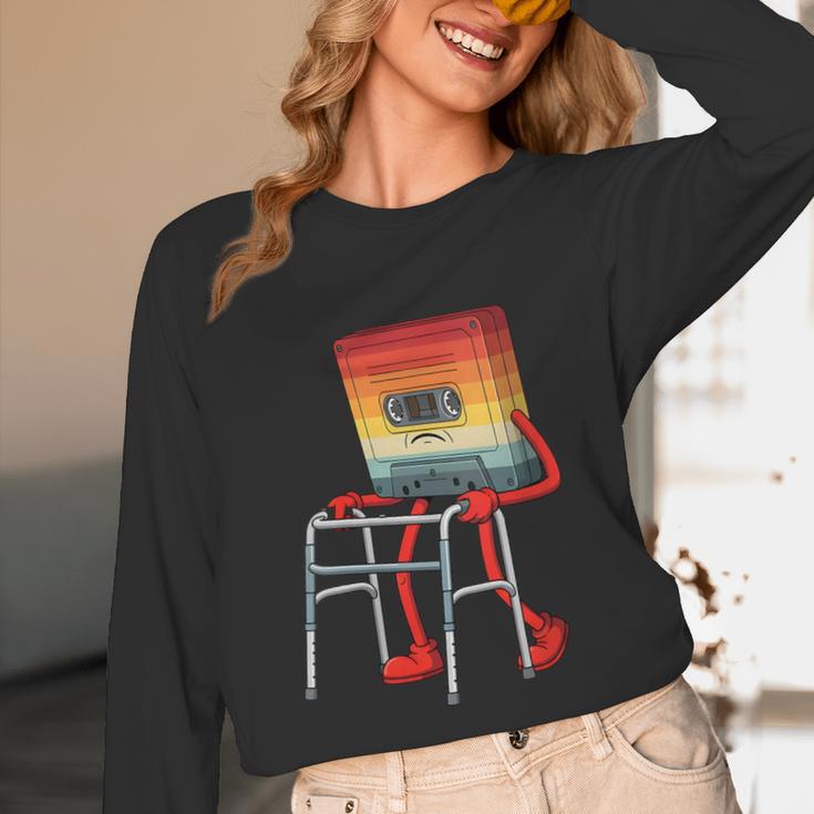 Old Vintage Cassette Tape 70s 80s 80s Outfit Nostalgia Unisex Long Sleeve T-Shirt Old Vintage Cassette Tape 70s 80s 80s Outfit Nostalgia Unisex Long Sleeve T-Shirt