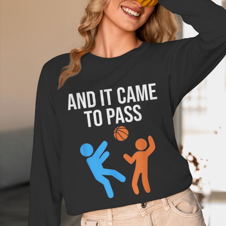 And It Came To Pass Book Of Mormon LDS Missionary Unisex Long Sleeve T-Shirt And It Came To Pass Book Of Mormon LDS Missionary Unisex Long Sleeve T-Shirt