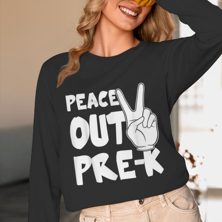 Peace Out Pre-K Great Class Of 2019 Graduation T-Shirt Unisex Long Sleeve T-Shirt