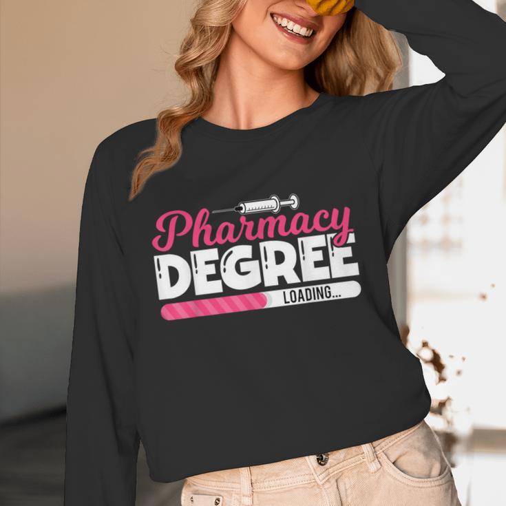 Pharmacy Degree Loading Future Pharmacist Graduation Unisex Long Sleeve T-Shirt