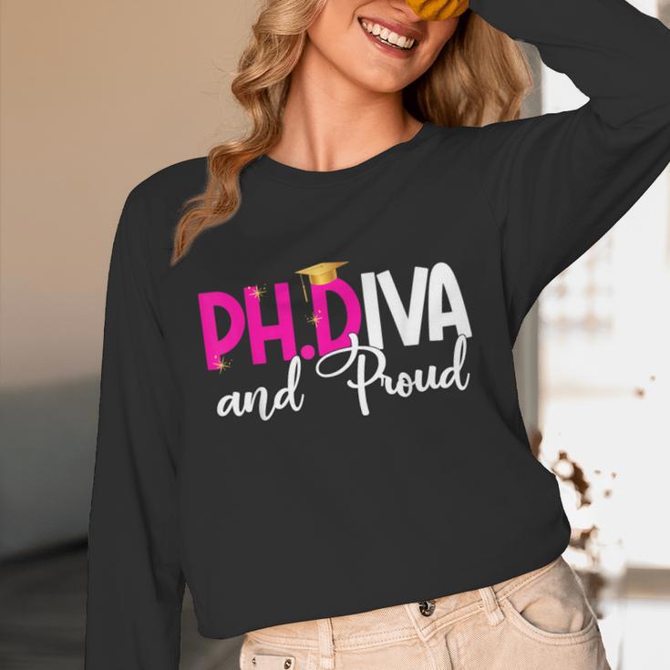 PhDiva Graduation Doctorate Student Graduate Unisex Long Sleeve T-Shirt
