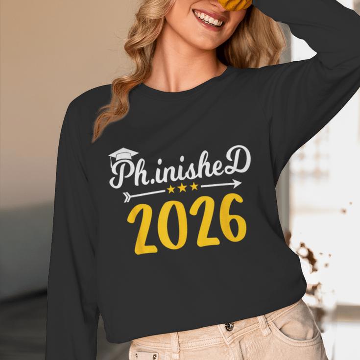 Phinally Done 2026 Doctorate PhD PhD Graduation 2026 Unisex Long Sleeve T-Shirt