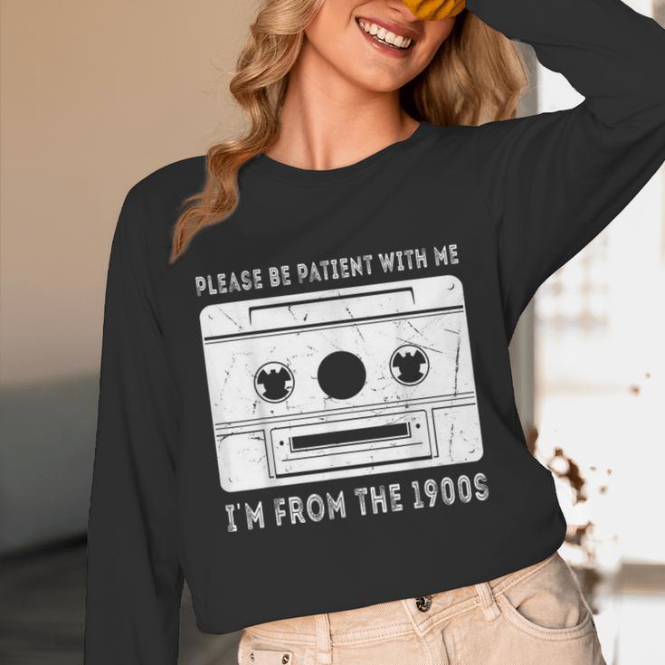 Please Be Patient I'm From The 1900s Cowboy Saying Unisex Long Sleeve T-Shirt Please Be Patient I'm From The 1900s Cowboy Saying Unisex Long Sleeve T-Shirt