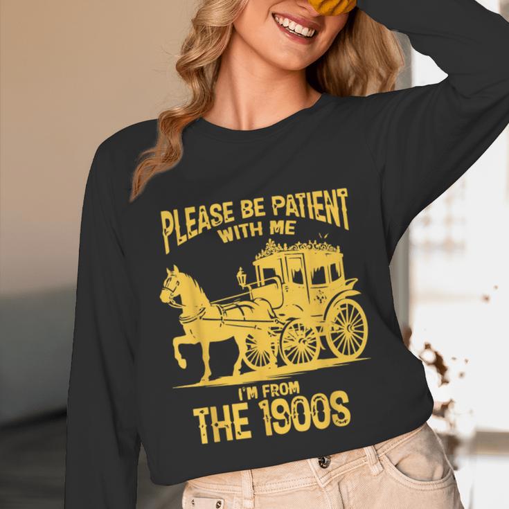 Please Be Patient With Me I'm From The 1900s Vin Unisex Long Sleeve T-Shirt