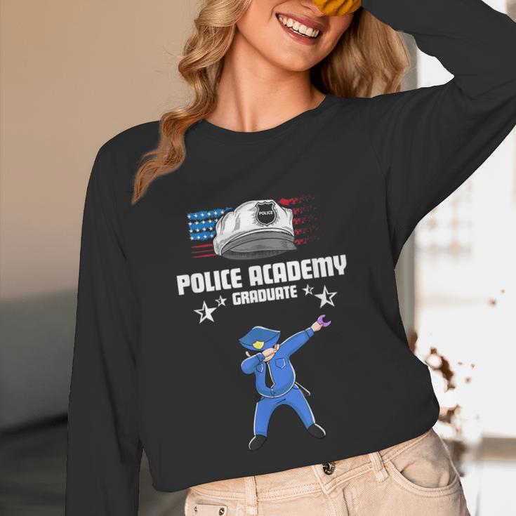 Police Academy Graduate Shirt Police Academy Graduation Gift Unisex Long Sleeve T-Shirt