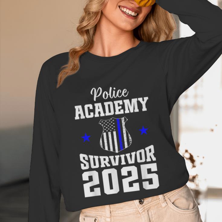 Police Academy Survivor 2025 Graduation Police School Unisex Long Sleeve T-Shirt