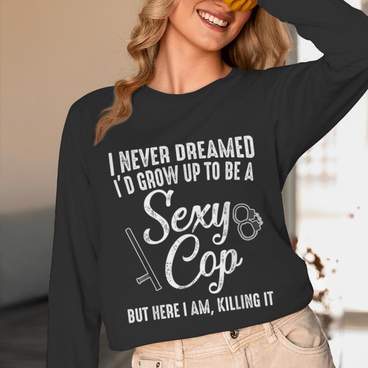 Police Officer Police Graduation Cop Birthday Unisex Long Sleeve T-Shirt