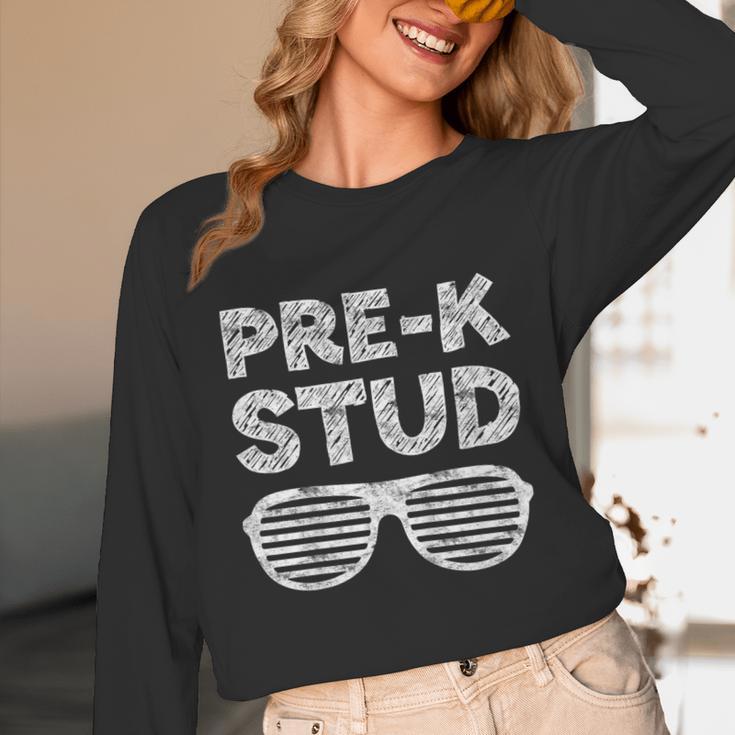 Pre-K Stud Shirt Boy Girl PreK Back To School Graduation Unisex Long Sleeve T-Shirt