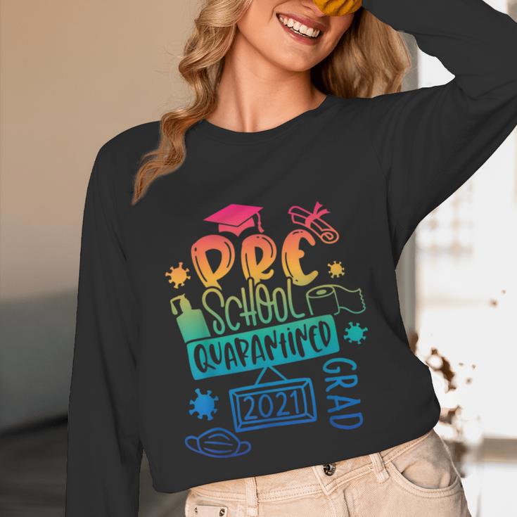 Preschool 2021 Graduate Prek Quarantine Preschool Graduation Unisex Long Sleeve T-Shirt
