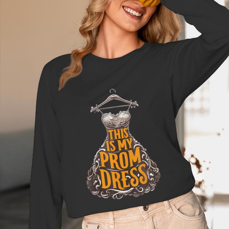 Prom Dress Prom Night Graduation Unisex Long Sleeve T-Shirt