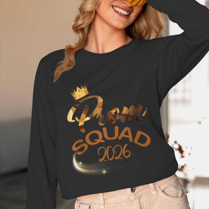 Prom Squad 2026 Cute Senior Class Of 2026 Graduation Party Unisex Long Sleeve T-Shirt