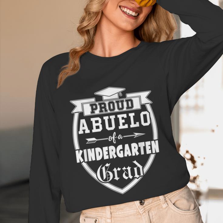 Proud Abuelo Of a Kindergarten Grad Grandpa Graduation Shirt Unisex Long Sleeve T-Shirt