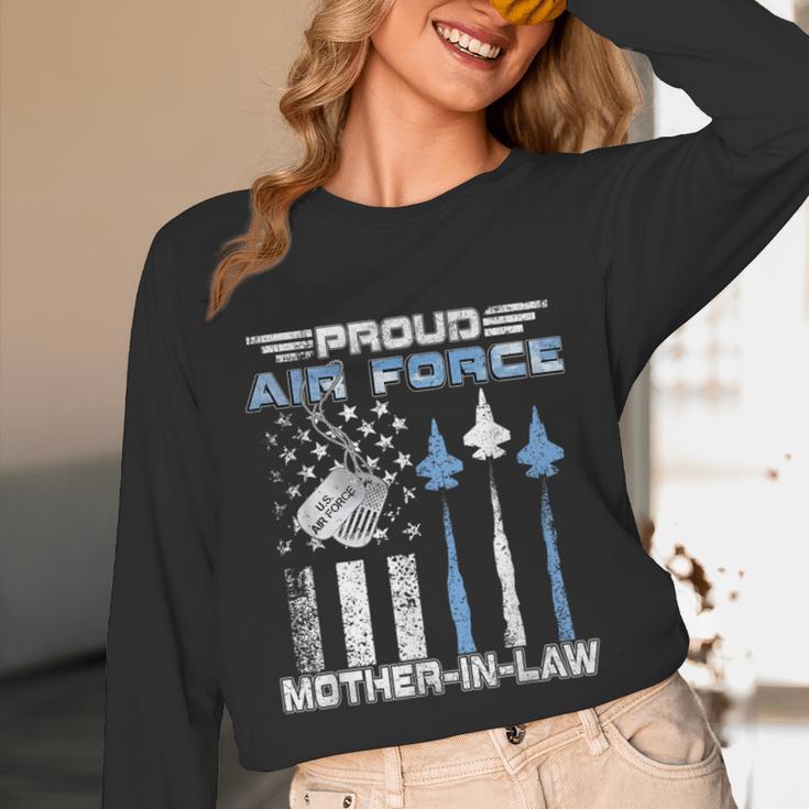 Proud Air Force Mother-In-Law US Air Force Graduation Unisex Long Sleeve T-Shirt