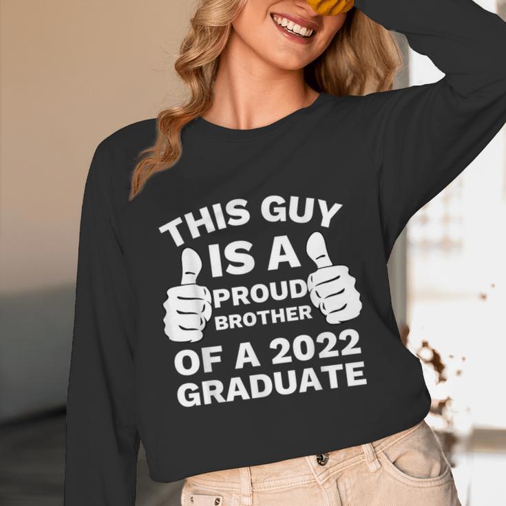 Proud Brother Of 2022 Graduate Class Of 2022 Graduation Unisex Long Sleeve T-Shirt