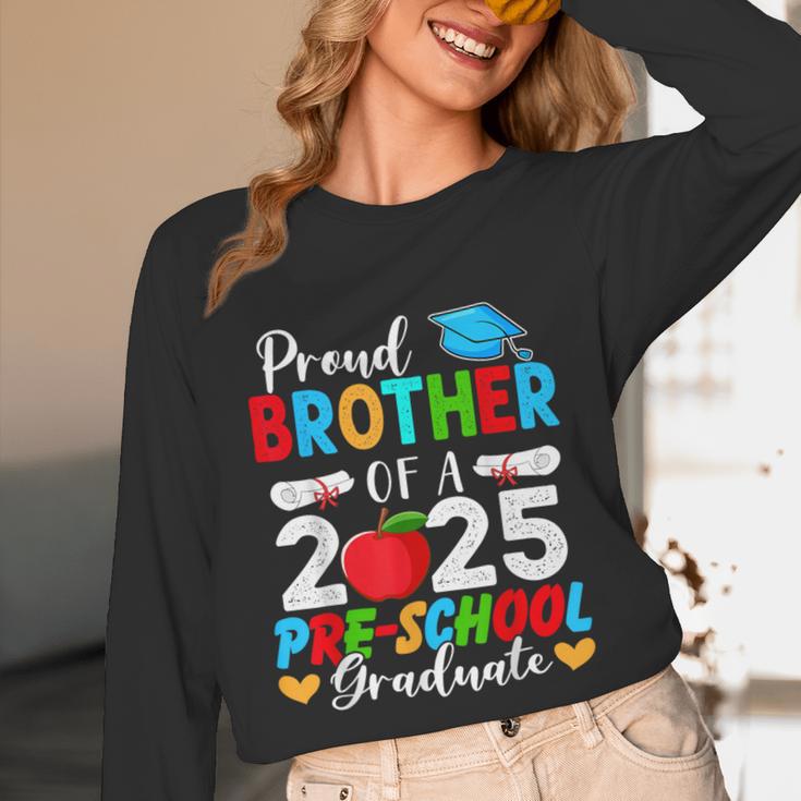 Proud Brother Of a 2025 Preschool Graduate Graduation Unisex Long Sleeve T-Shirt