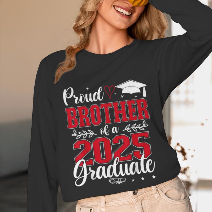 Proud Brother Of A Class Of 2025 Graduate Senior Graduation Unisex Long Sleeve T-Shirt