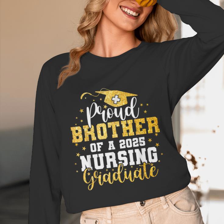 Proud Brother Class Of 2025 Nursing Graduate Graduation Unisex Long Sleeve T-Shirt