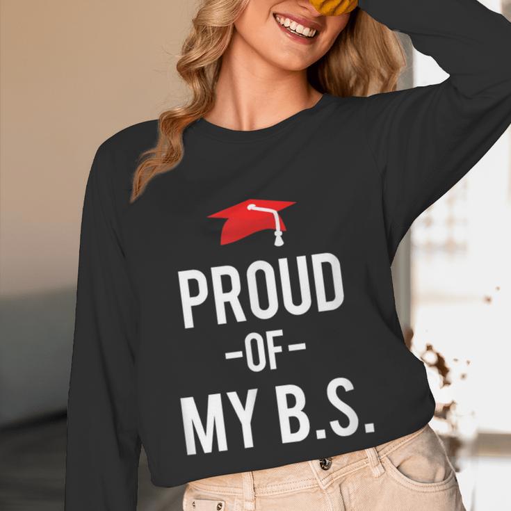 Proud Of My BS Graduation Bachelor's Degree T-Shirt Unisex Long Sleeve T-Shirt