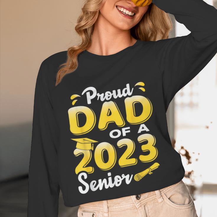 Proud Dad Of A 2023 Senior Graduation Unisex Long Sleeve T-Shirt