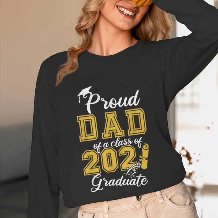 Proud Dad Of a Class Of 2021 Graduate Graduation Senior 2021 Unisex Long Sleeve T-Shirt