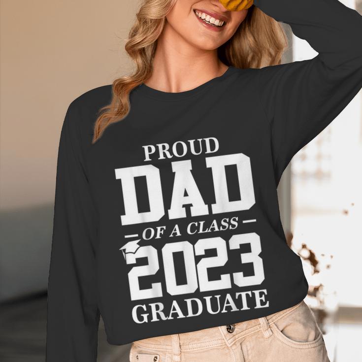 Proud Dad Graduation Senior 23 Grad Class Of 2023 Unisex Long Sleeve T-Shirt