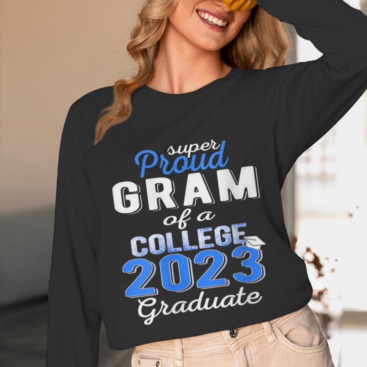 Proud Gram Of 2023 College Graduate Family 23 Graduation Unisex Long Sleeve T-Shirt