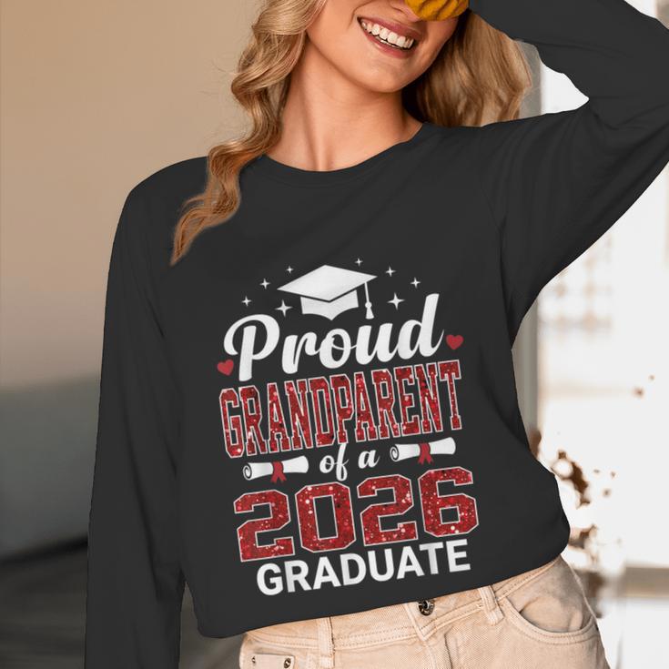 Proud Grandparent Of A 2026 Graduate Class Of Graduation Unisex Long Sleeve T-Shirt