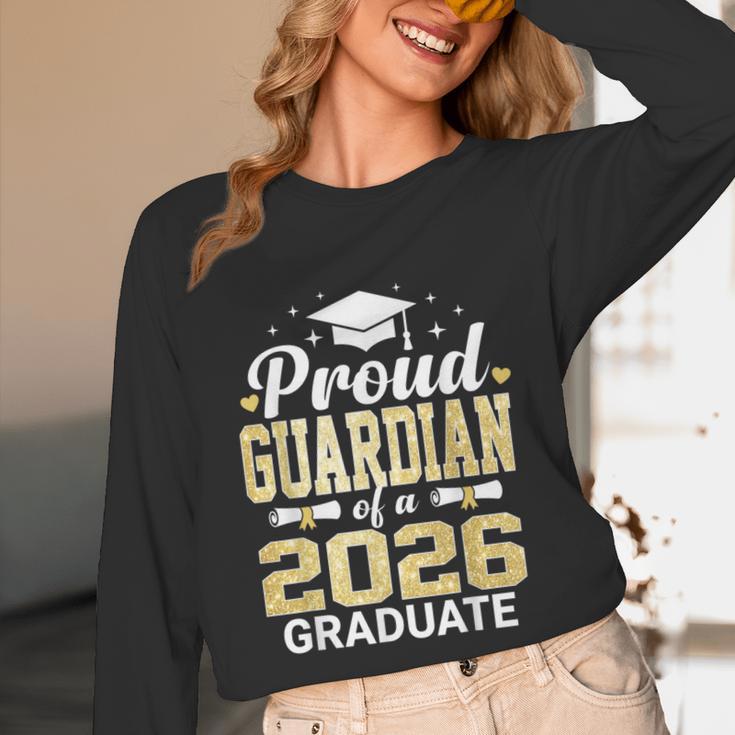 Proud Guardian Of A 2026 Graduate Class Of Graduation Unisex Long Sleeve T-Shirt