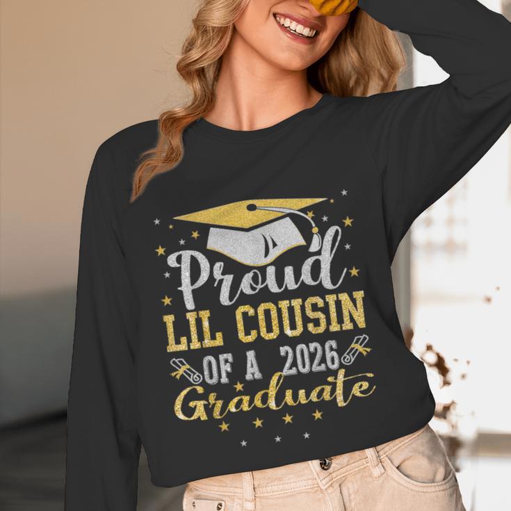 Proud Lil Cousin Of a 2026 Graduate Class Senior Graduation Unisex Long Sleeve T-Shirt