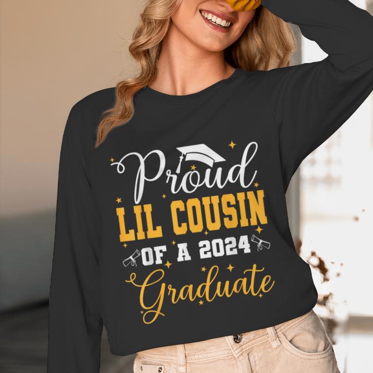 Proud Lil Cousin Of A Class 2024 Graduate Senior Graduation Unisex Long Sleeve T-Shirt