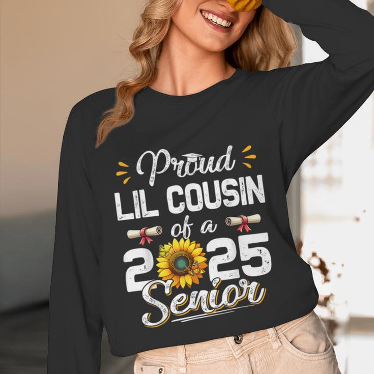 Proud Lil Cousin Of A Class Of 2025 Senior Graduation 2025 Unisex Long Sleeve T-Shirt