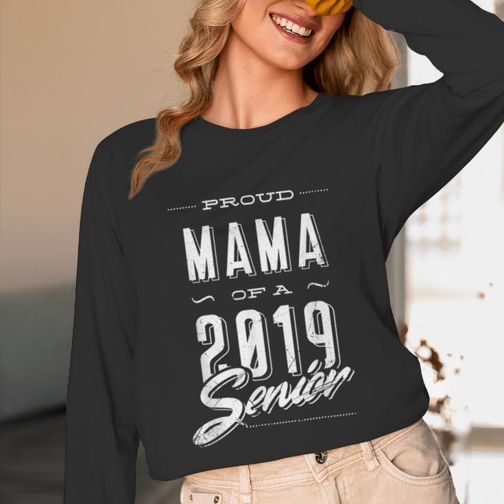 Proud Mama Senior 2019 Mom Graduate Graduation MommyShirt Unisex Long Sleeve T-Shirt