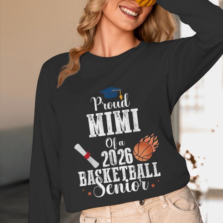 Proud MIMI Of 2026 Basketball Senior Class Graduation Unisex Long Sleeve T-Shirt