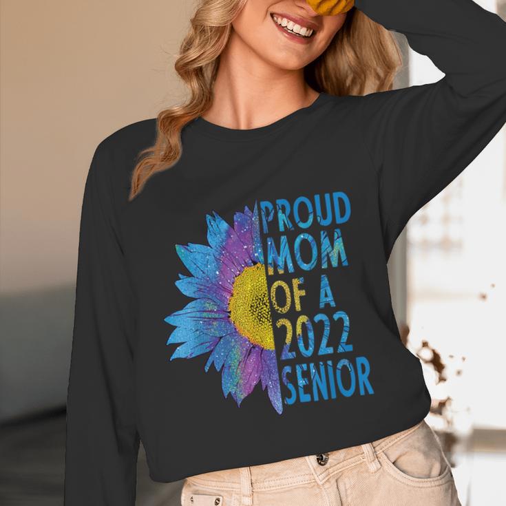 Proud Mom Of a 2022 Senior Shirt Graduation 2022 Women's Unisex Long Sleeve T-Shirt