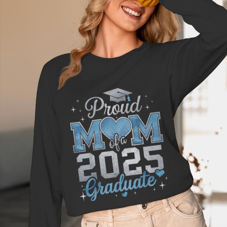 Proud Mom Of a 2025 Graduate For Class Of 2025 Graduation Unisex Long Sleeve T-Shirt