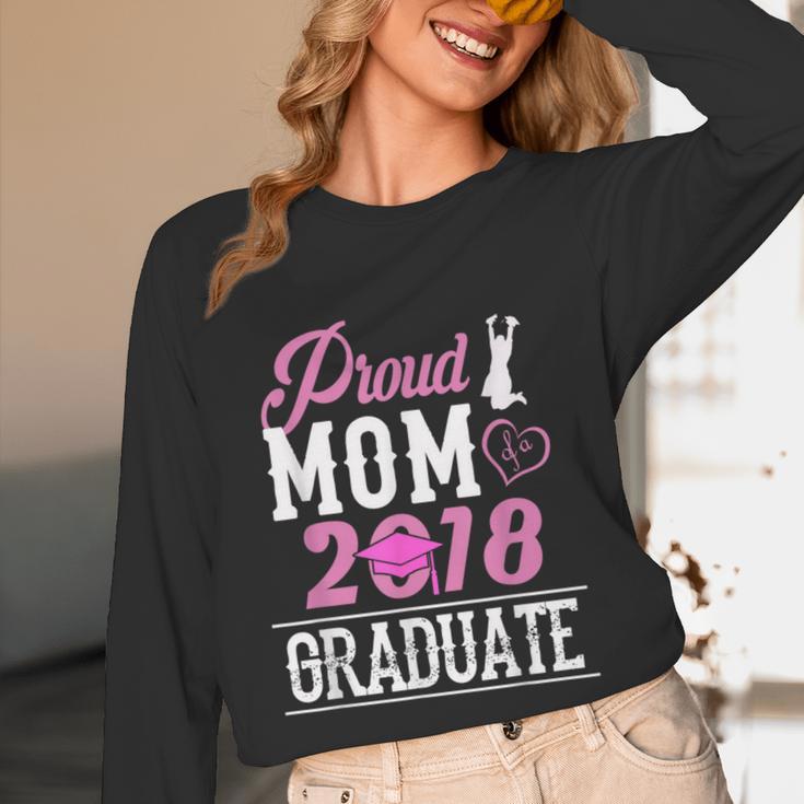Proud Mom Of A Class 2018 GraduateShirt Graduation Unisex Long Sleeve T-Shirt
