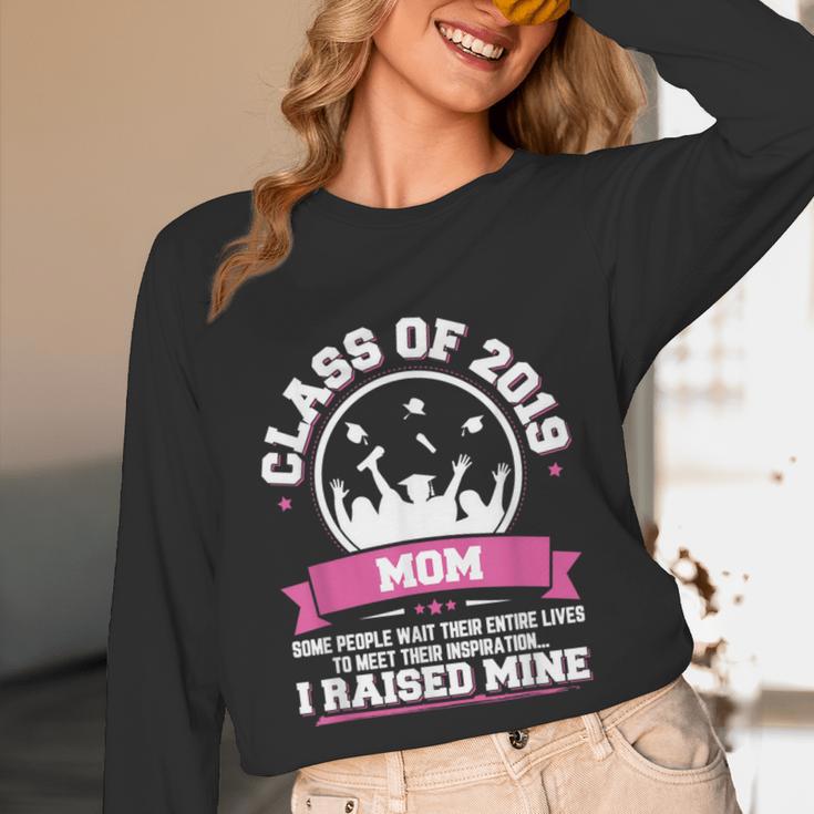 Proud Mom Of A Class Of 2019 Graduate TShirt Graduation Unisex Long Sleeve T-Shirt