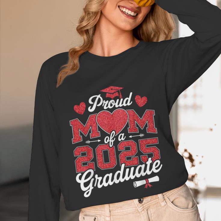 Proud Mom Of a Class Of 2025 Graduate Senior Graduation Unisex Long Sleeve T-Shirt