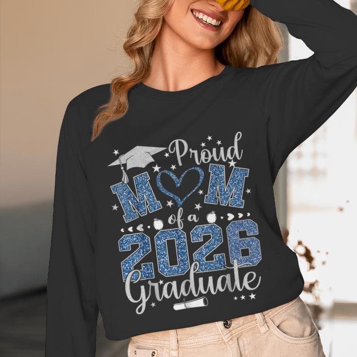 Proud Mom Of a Class Of 2026 Graduate Senior Graduation Unisex Long Sleeve T-Shirt