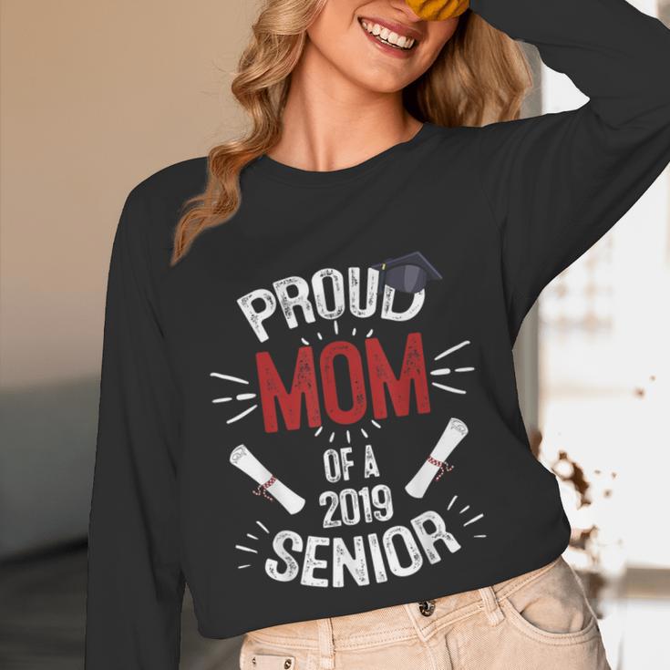 Proud Mom Mother Of a 2019 Graduate TShirt Graduation Unisex Long Sleeve T-Shirt
